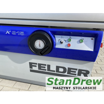 Piła formatowa Felder K 915 elektroniczny wyświetlacz z prawej strony